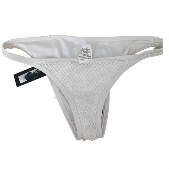 RioWave double hip strap mesh bikini bottom - Picture 2 of 2